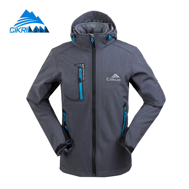 Cikrilan New Outdoor Sport Camping Hiking Softshell Jacket Men Coat Windstopper Chaquetas Breathable Veste Spring Manteau Homme