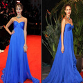 Royal Blue Empire Waist Maternity Evening Dresses 2016 Plus Size Dress for Pregnant Women Sweetheart Long