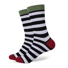Pánské barevné pruhované ponožky z Aliexpress