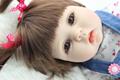 55cm silicone reborn babies dolls boneca baby alive original creative children toys birthday gift