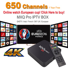 Android 5.1 Tv Box Amlogic s905 Media Player Sell With 1Year Qhdtv Iptv Account Cover 650 Arabic Free Live TV Channels