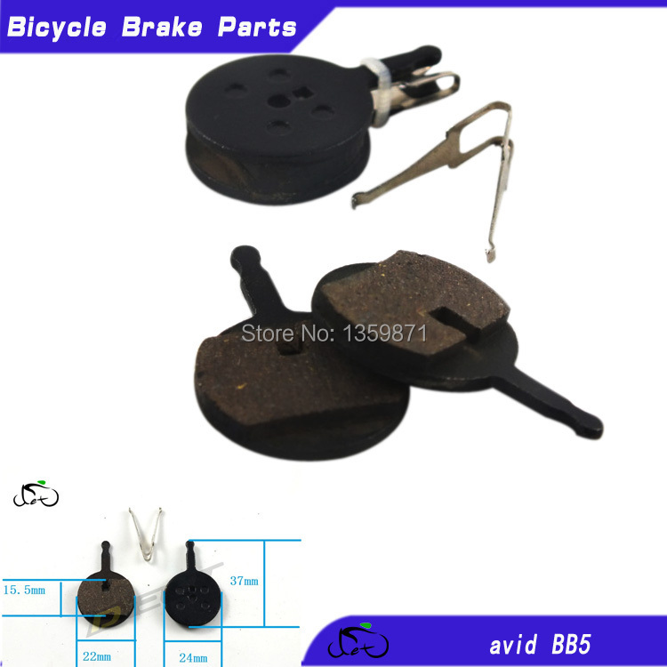 Mountain bicycle avid hydraulic disc brake linings resin pads 4PCS / bag free shipping