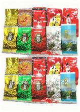 20pcs 10 Different Flavors Oolong Tea Milk oolong tea Ginseng oolong TiKuanYin DaHongPao Puer tea Free