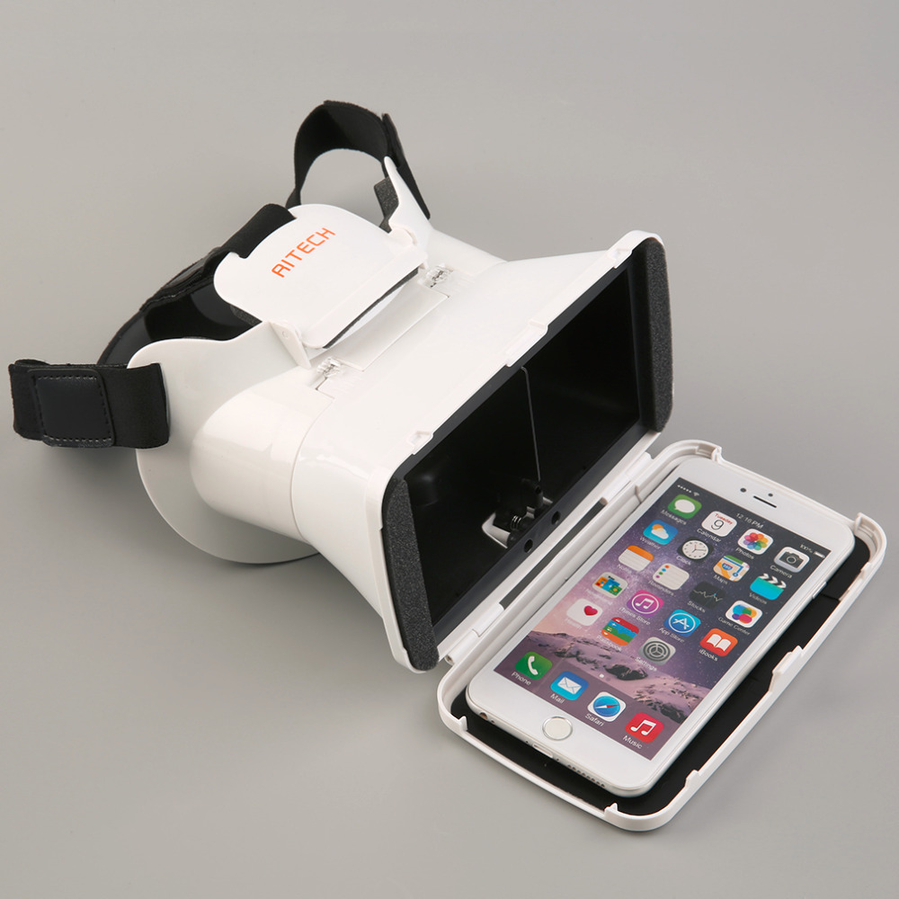 New VR Box Virtual Reality 3D Glasses for Movie+Bluetooth Game Remote Controller