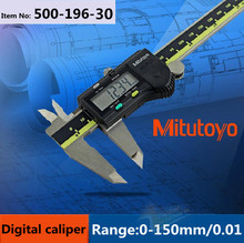 Mitutoyo0- 150mm/0.01caliperดิจิตอลอิเล็กทรอนิสแตนเลสเหล็กวัดเครื่องวัดเส้นผ่าศูนย์กลางvernierไมโครเมตร6นิ้ว(China (Mainland))