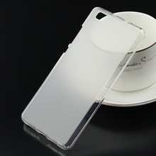 For Huawei Ascend P8 Lite Case Transprent Soft TPU Gel Case Soft TPU Pudding Case Cover