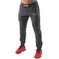 2017 Mens Jogger Pants Gyms Bodybuilding Fitness Pants Elastic Wasit Drawstring Male Casual Sweatpants Sportswear LINFEIER
