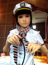 145cm Uniform sexy girl real silicone sex dolls ,japanese anime real life sex with doll porn for men adults