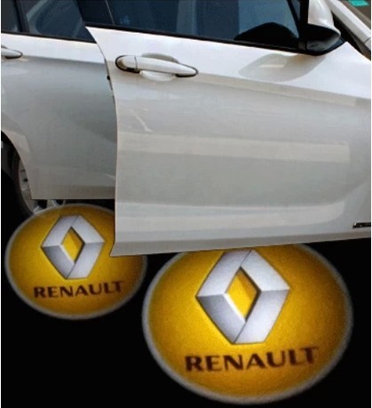 Гаджет  Super bright  Car Door Welcome Light Laser Lights with Renault car logo Ghost Shadow LED light None Автомобили и Мотоциклы