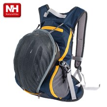 NatureHike 15L Waterproof Backpack ultralight Rucksack bag with Helmet