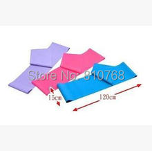 Free Shipping 1.2m Yoga Pilates Stretch Resistance Band Exercise Fitness Training#2064