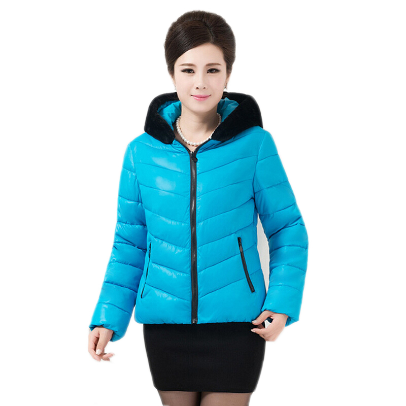 2014 winter jacket women cotton coat plus size fas...