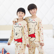 Spring Autumn Sleepwear Boys Pyjamas Girls Clothing Set Children s Clothes Sets Underwear Cartoon Kids Pajama