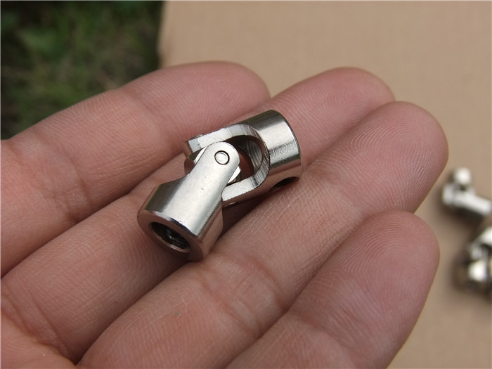 Description Picture 3 of item1pcs K605 RC Car Boat Model Universal Coupler Joint Coupling Steel Shaft Connector Crossing 11 Styles Shaft To Shaft DIY Toy