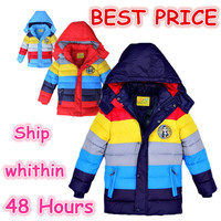 2015 New Winter Children outerwear,Kids clothes hooded down coat...