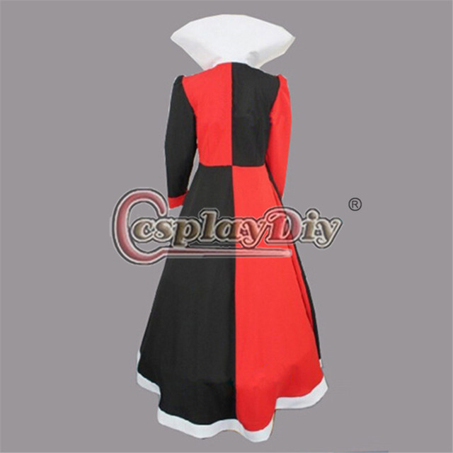 Queen of Hearts Cosplay Costume For Adults Women And Girls Halloween Clothing Custom Made D0706