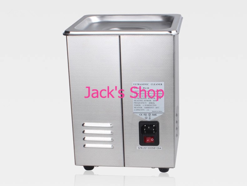 Купить Jeken 2L обновлен цифровой мини-бытовые ультразвуковой очистки 110 В / 220 В для стекла ювелирных изделий с бриллиантами Jeken 2L обновлен цифровой мини-бытовые ультразвуковой очистки 110 В / 220 В для стекла ювелирных изделий с бриллиантами