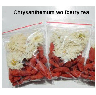 Wolfberry chrysanthemum tea Zhongning medlar Grade A combination of Huangshan Gongju Free shipping