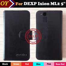 Factory Price Case For DEXP Ixion ML2 5″ 5 inch Fashion Dedicated Side Slip Leather Protective Phone Cover Card Slots Wallet Bag