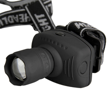 A CREE 500Lumen LED Headlamp Flashlight Frontal Lantern Durable Zoomable Head Torch Light Bike Riding Lamp