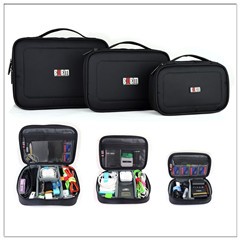 Universal-Electronic-Accessories-3PCS-BUBM-DRS-Portable-Earphone-wire-electric-wire-box-Travel-Bag-Makeup-Case