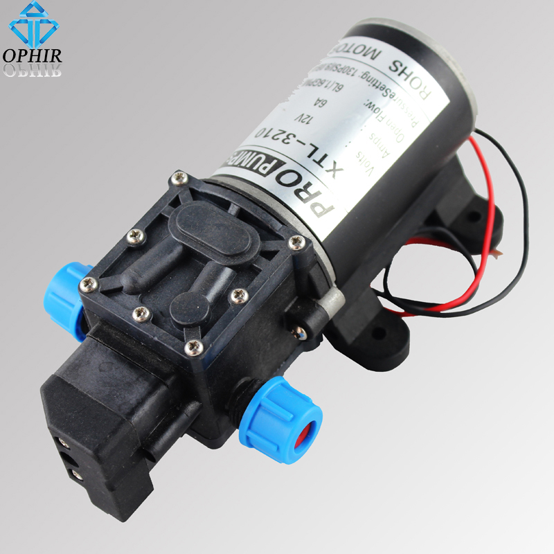 Купить 2016 ophir 12 v, 80 w воды давления мембранный насос низкого ...