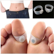 2 pcs Keep Fit Health Slimming Weight Loss Magnetic Toe Ring Free Shipping