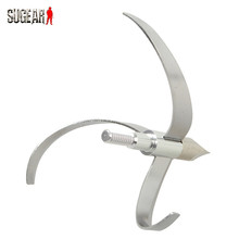 12PCs Lot Airsoft Tactical 45mm 2 Blades Steel Archery Arrow Broadhead Men Hunting Shooting Sports Arrowheads
