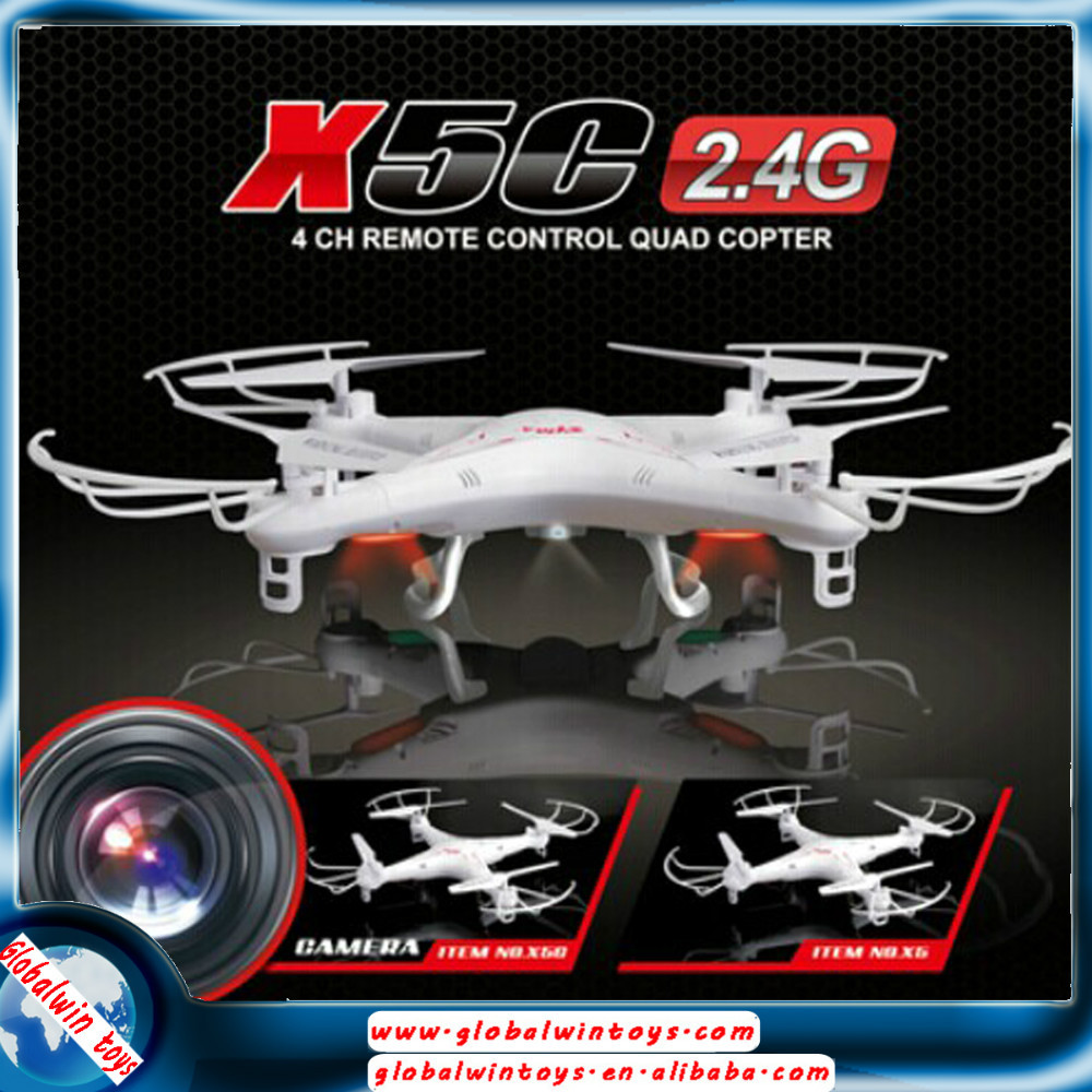 Hot Sale SYMA X5C 2 4G 4CH 6 Axis Remote Control Quadcopter Aircraft with 2 0M
