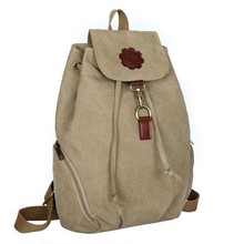 Hot Sale Women Vintage Canvas Backpack Students School Bags Girls Travel Backpack