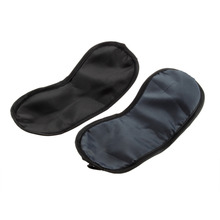 1pc Black Sleeping Eye Mask Blindfold Travel Sleep Aid Cover Light Guide Drop Shipping Wholesale 2015 Hot