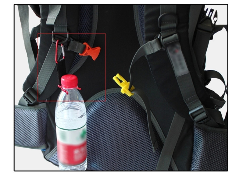 Carabiner Water Bottle Buckle Hook Holder Clip For Camping Hiking Traveling