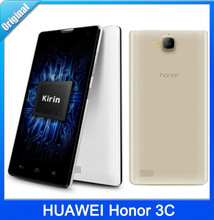 New Original HUAWEI Honor 3C Mobile Phone Kirin910 Quad Core 5” IPS 1280*720px 1GB RAM 8GB 8MP Android 4.4 Multi language