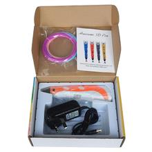 3D Pen selling children’s painting drawing pen With Temperature Screen With Free ABS Filament
