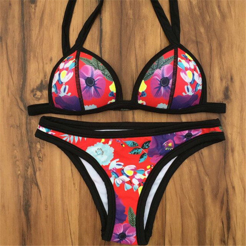 Stripsky Floral Print bikini Sexy Women Swimsuit Swimwear Push up Bikini Set Biquinis Feminino 2016 21 Stripsky Floral Print bikini Sexy Women Swimsuit Swimwear Push up Bikini Set Biquinis Feminino 2016 21