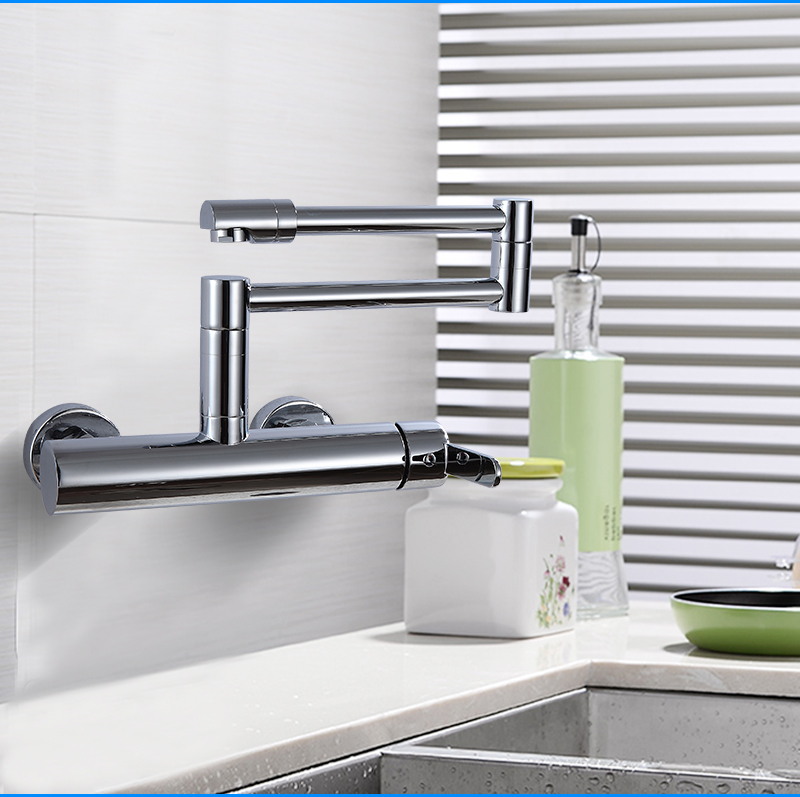 Kitchen Sink Faucets Folding Faucet Stretch Folding Bathroom Kitchen Mixer Taps Deck Mounted Copper Faucet Kitchen Faucets (7)