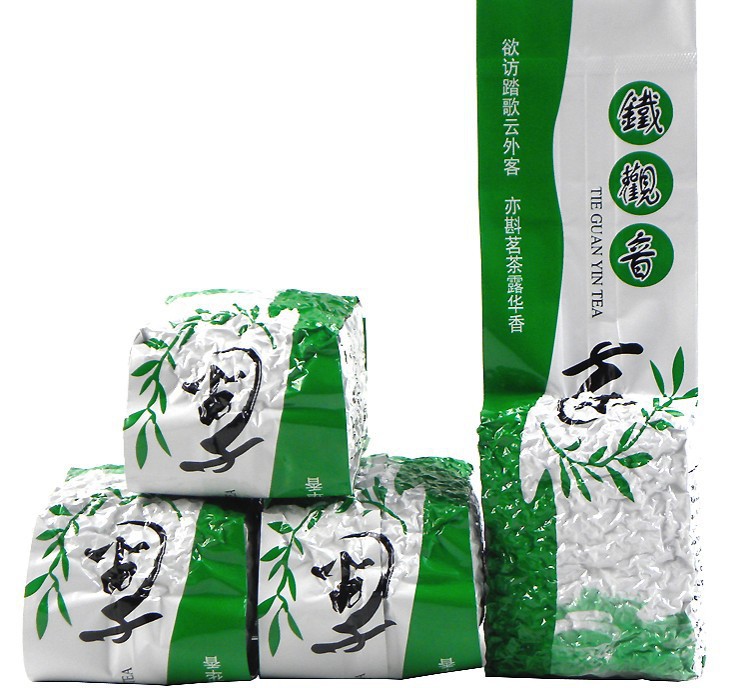 Promotion 125g top grade Anxi Tieguanyin oolong tea Chinese fujian tie guan yin tea oolong Tikuanyin health care oolong tea bags