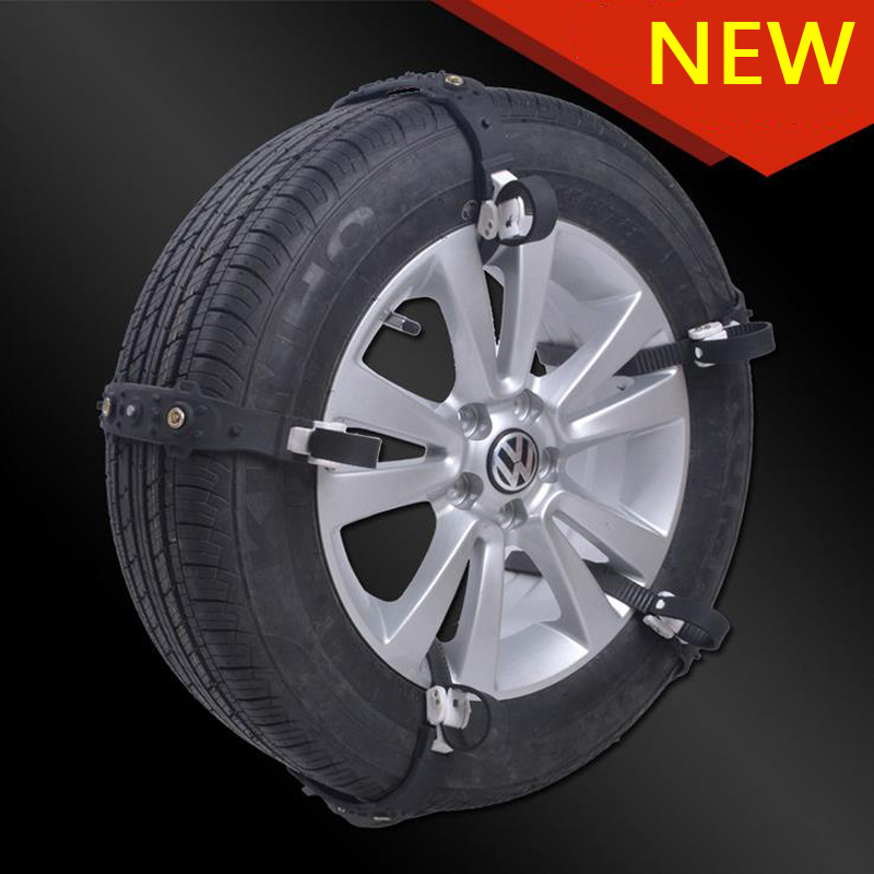 10 pcs/set zinc alloy fixed buckle Car tyre rubber snow chain Antislip