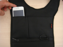 Anti Theft Hidden Underarm Shoulder Bag Holster Black Nylon Multifunction Redalex Inspector Shoulder Bag Agent Bond