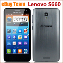 Original Lenovo S8 S660 S668T 4 7 Android MTK6582 Quad Core Cell Phones 1 3GHz 1GB