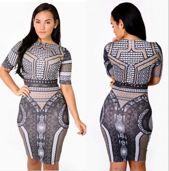 2 piece plus size formal clothes plus length attire 3/4 sleeve
