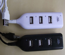 New Mini USB HUB High Speed 4 Port USB 2.0 HUB with Cable 480Mbps Computer & Networking Peripheral 2 Colors for Choosing