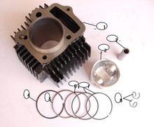 125cc scooter engine cylinder with piston and rings   54mm cylinder kits for 4 stroke pit bike  125cc ATV cylinder sets