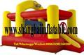 professional trampoline with slide jumping bounce house for sale