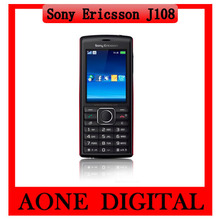 Original Sony Ericsson Cedar J108 2MP Bluetooth Java Unlocked Mobile Phone Free Shipping