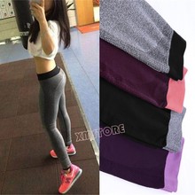 Stylish New Women s Fashion High Elastic Casual Outdoor Sports Quick drying Slim Pants Gym Exercise
