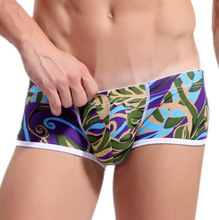 Men’s underwear sexy men’s underwear cotton printed fashion boxers underwears 4005PJ