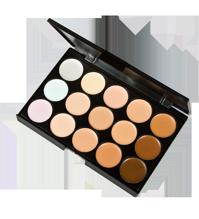 New 15 Colors Professional Salon Party Concealer Contour Face Cream Makeup Palette Y641 B
