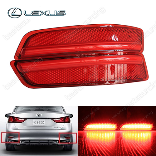 2 X 21 СМД красный из светодиодов бампера отражатель хвост стоп стоп сигнал Lexus ES GS 250 h 350 h ( подходит : Lexus ES ) ( CA227 )
