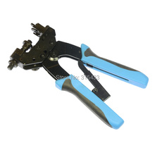 Compresión alicates herramienta para F BNC RCA herramienta que prensa conector RG-59 4C RG-6 5C compresión herramienta COAX CRIMPER COAXIAL
